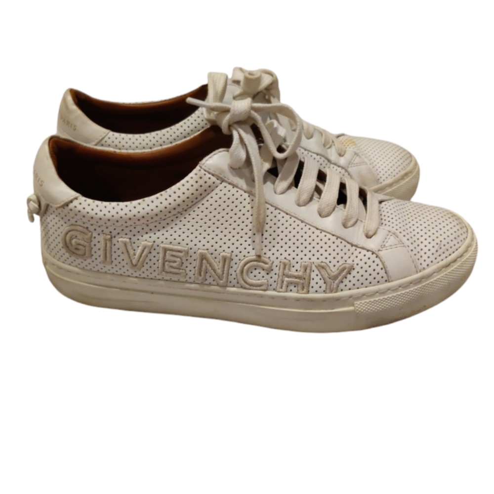 Givenchy Paris Urban Street white leather sneakers size 37 EU